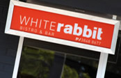 white rabbit